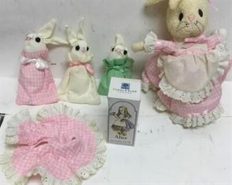Bunny Rabbits Alice in Wonderland Decorative Soap