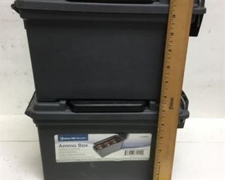 Pair of Plastic Ammo Boxes