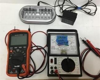 Multi Meter Set and Battery Wall Charger