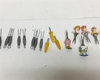 Mixed Lot of Corn on the Cob Holders