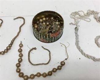 Vintage Bead Jewelry Craft Lot Repair or Repurpose