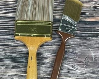 Set of Two Paint Brushes