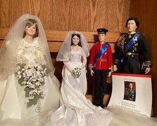 The Royals in Gresham...well, in doll form anyway. 