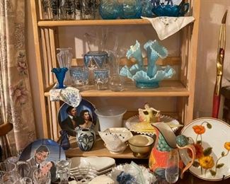 Vintage Fenton, Vintage Blazers RC cola cups, and more!