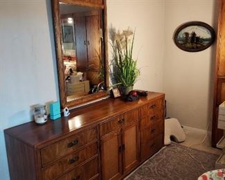 Longwood & Cane Dresser w mirror