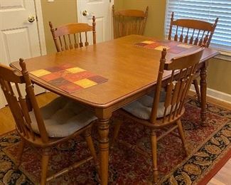 Tell City Table & Chairs $400