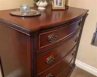 Georgian style cherry dresser