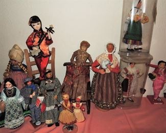 Antique and old dolls