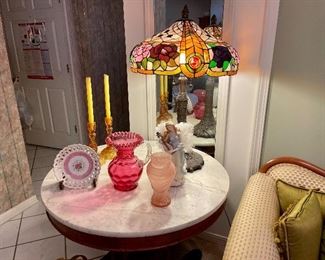 Gorgeous Tiffany Style Lamp  20 inches wide by 32 inches Tall $500     Available for Pre Sale.                                                                   Call Donna at 850-516-2425. 
Please remember that we are only pre selling big ticket items such as furniture and Lamps