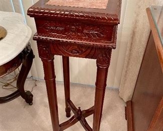 Marble Top Rosewood Table $150 Available for Pre Sale.                                                                  Call Donna at 850-516-2425. 