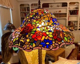 Bell Shaped Tiffany Style Floor Lamp. 
Please remember that we are only pre selling big ticket items such as furniture and Lamps 
Available for Pre Sale.                                                                  Call Donna at 850-516-2525. 