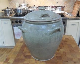 large ceramic jar