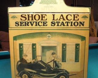 shoe lace cabinet