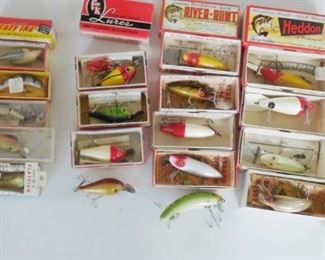lures in boxes unused - sold individually