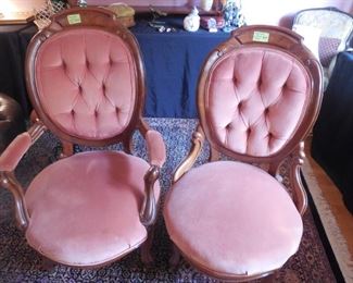 victorian chairs