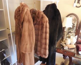 fur coats