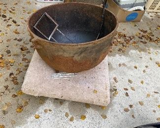 Very Large Cast Iron Pot