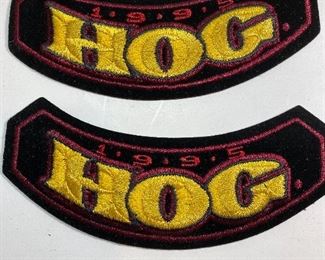 Harley Davidson Vintage Hog Patches