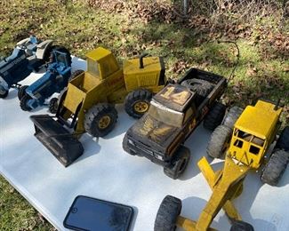 Tonka and other steel toys 