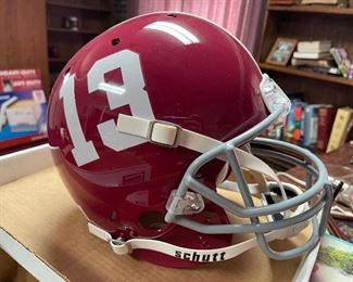 Alabama Football Helmet Tua Tagovailoa