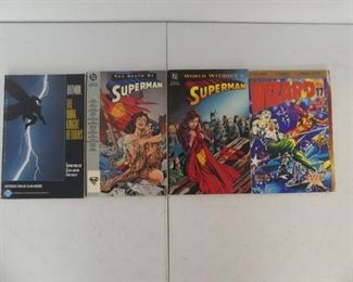 Comic TPBs (Trade Paperbacks) and Wizard Magazine