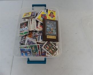 Large Lot of Trading Cards: Mostly Baseball, Football and Racing