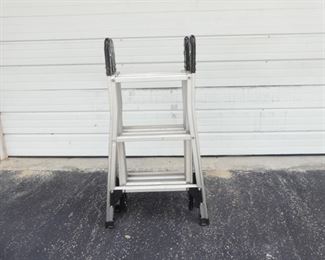 Westway 12' 6" Folding/Adjustable 4-Way Aluminum Ladder