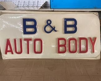 Auto Body Sign