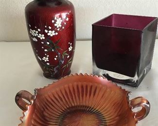 Antique Carnival Glass