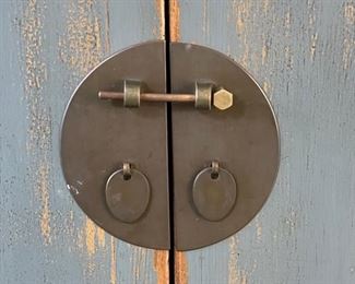 Jayson Home Asian Cabinet. Measures 43" W x 17" D x 40.5" H. Photo 2 of 3.  