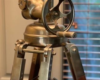 Restoration Hardware Telescoping Tripod Lamp. Measures 82" H x 34" D. Photo 2 of 4. 