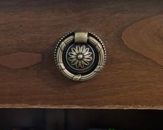 L-Shaped Office Desk. Area without computers measures 84" W x 32" D; portion with computers measures 74" W x 32" D. Photo 4 of 5. 