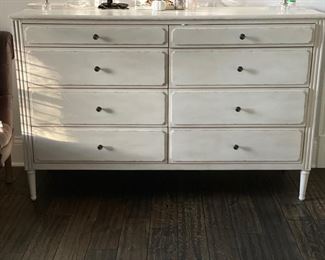 Restoration Hardware Kids 8-Drawer Bureau. Measures 56" W x 18" D x 36" H. 