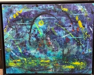 Lost Horizon. Original Artwork. Photo 1 of 3. 