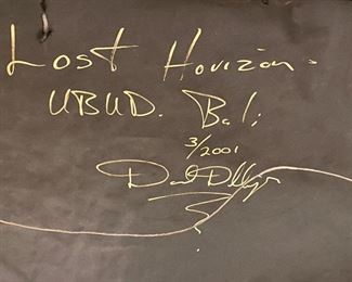 Lost Horizon. Original Artwork. Photo 3 of 3. 