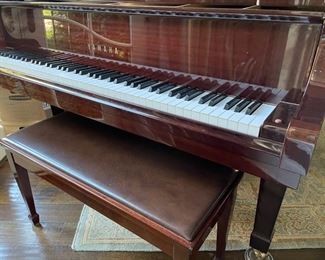 1994 Yamaha G1 Grand Piano. Serial #F5251436. Mahogany Satin Finish.  Photo 1 of 4.