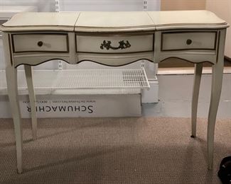 Vintage Vanity with Flip-Drawer Mirror. Photo 1 of 2. 