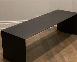 Design Within Reach Steel Bench with Waterfall Edge. Photo 2 of 2. 