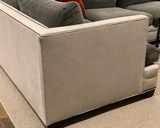 Custom Sectional Sofa. Three Pieces.  Measures 164" W x 82" D.  Photo 2 of 3. 