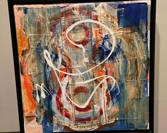 Modern Art. Measures 20" x 20"