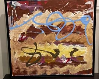 Modern Art. Measures 29" x 27"