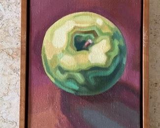 Triptych of Apples. Each measures 9.5" W x 11.5" H. Photo 1 of 3. 