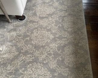 Neutral Area Rug. Measures 12' x 12'. 