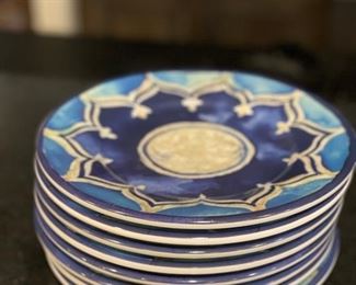 Set of 8 Williams-Sonoma Melamine Salad/Dessert Plates. Photo 1 of 2. 