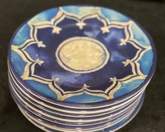 Set of 8 Williams-Sonoma Melamine Salad/Dessert Plates. Photo 2 of 2. 