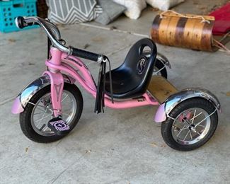 Schwinn Pink Roadster Tricycle.