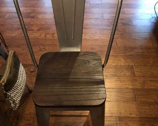 4 OF THESE BAR STOOLS.