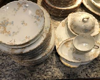 ANTIQUE HAVILANF LIMOGES CHINA.  WELL OVER 100 YEARS OLD.