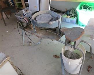 POTTERY WHEEL.