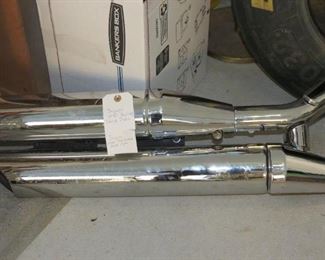 MOTORCYCLE TAIL PIPES.